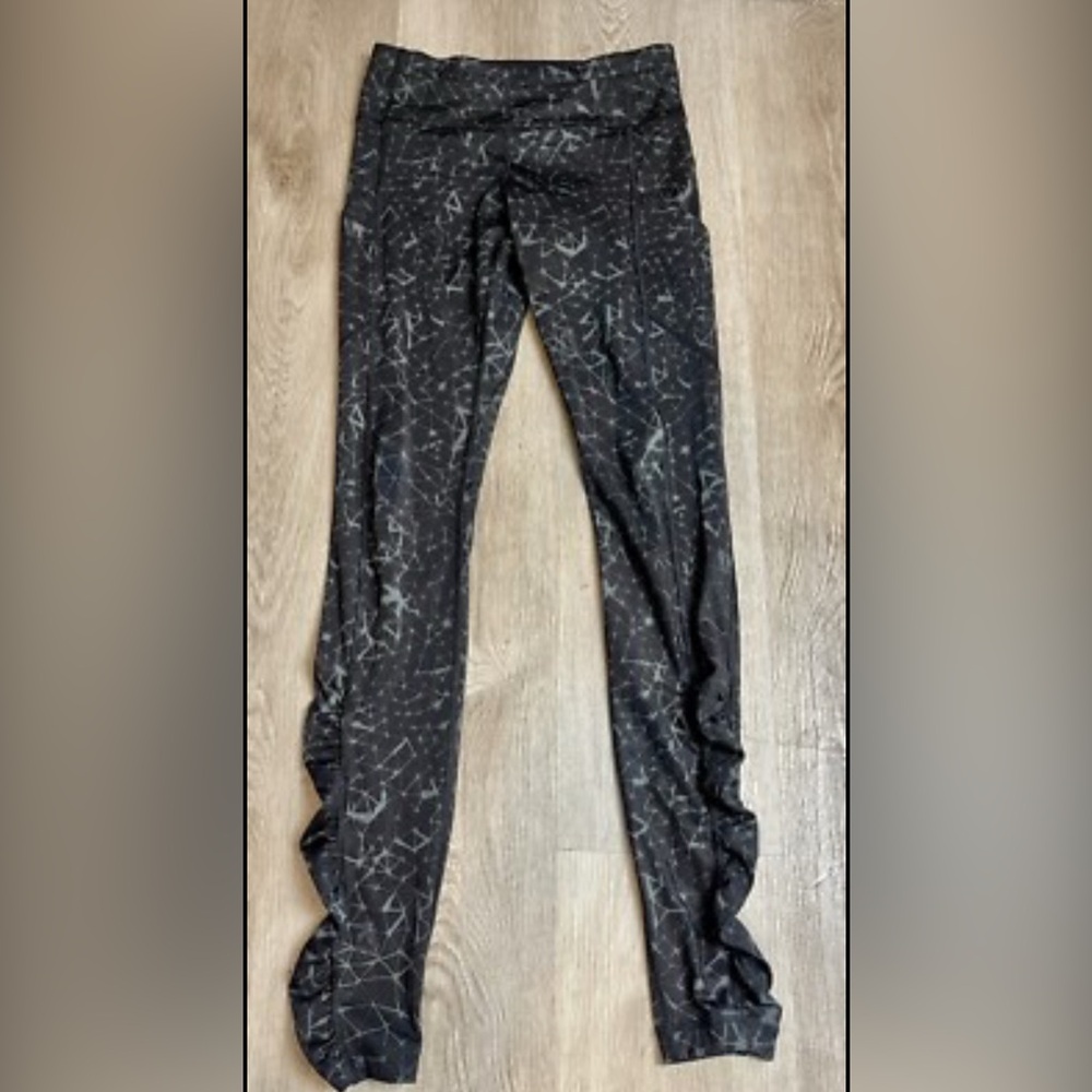 lululemon athletica Charcoal Geometric Leggings